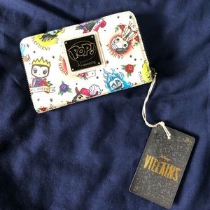Disney Villains Wallet - Funko Pop Loungefly